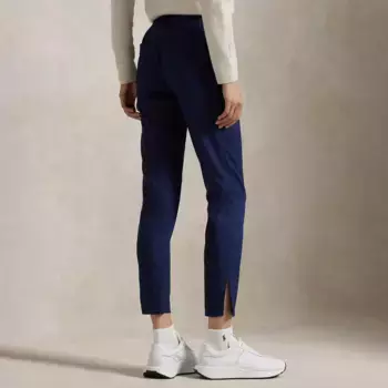 Женские укороченные брюки прямого кроя Ralph Lauren Polo Ralph Lauren, темно-синий