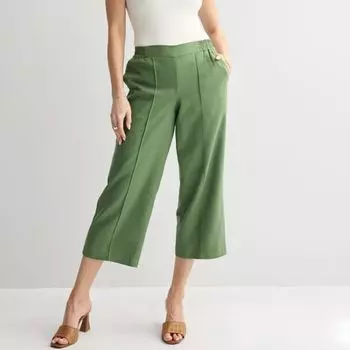 Женские укороченные брюки с защипами Nine West, цвет camden green