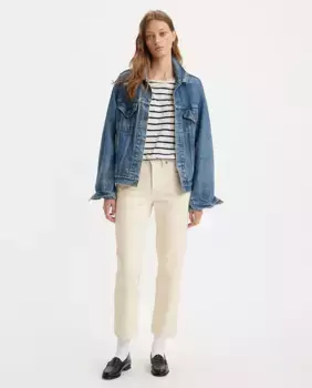 Женские укороченные джинсы 501 Levi's, цвет Crudo