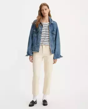 Женские укороченные джинсы 501® Levi's, цвет Crudo