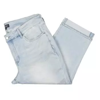 Женские укороченные прямые джинсы Marilyn средней посадки NYDJ, цвет hollander