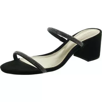 Женские украшенные шлепанцы SCHUTZ, черный