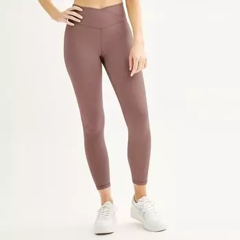 Женские ультраэластичные леггинсы с перекрещенными краями Tek Gear Tek Gear