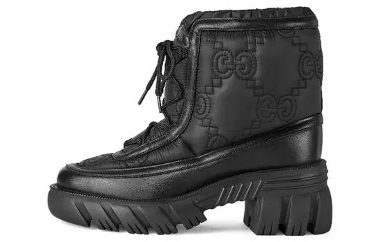 Женские ботинки Gucci, черный