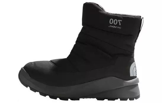 Женские уличные ботинки Nuptse черного цвета The North Face