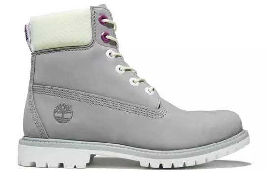 Ботинки Timberland Premium 6 Inch Waterproof Boot 'Grey Nubuck' Women's