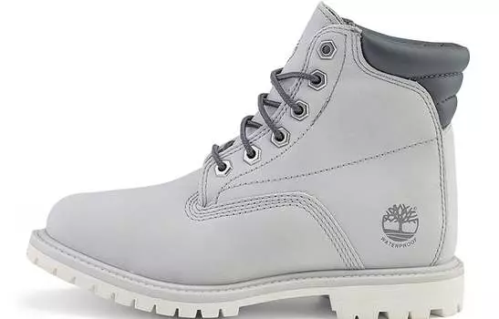 Ботинки Timberland Waterville 6 Inch Wide Fit Waterproof Boots 'Light Grey' Women's