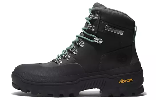 Ботинки Timberland Outdoor Boots Women's High-Top Black Green/Silver