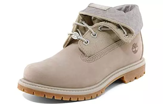 Ботинки Timberland Roll Top Boots Basic 'Beige With Light Grey' Women's