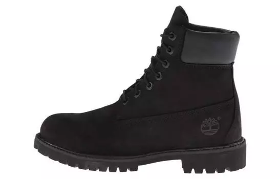 Ботинки Timberland 6 Inch Premium Waterproof Boots Black Nubuck Women's