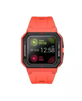 Женские умные часы L.a. RAS10502 с функциями работоспособности и уведомления Radiant, красный