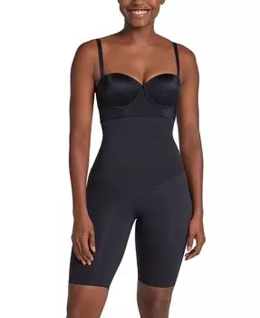 Женские утягивающие шорты с высокой талией Leonisa, черный