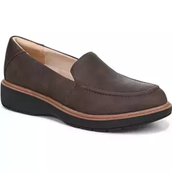 Женские уютные слипоны Calm down Dr. Scholl'S, цвет dark brown
