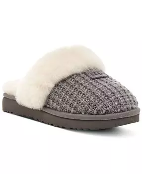 Женские уютные тапочки из искусственной овчины UGG
