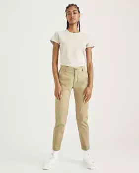 Женские узкие брюки-чиносы Dockers, бежевый