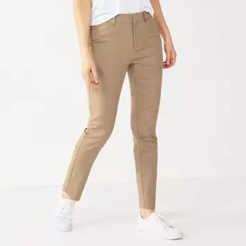 Женские узкие брюки до щиколотки Nine West, цвет australian wood