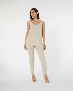 Женские узкие брюки-скинни из креповой ткани Elena Mir