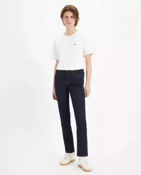 Женские узкие джинсы 712 Levi's, темно-синий