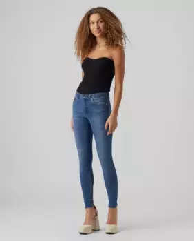 Женские узкие джинсы Alia Vero Moda, индиго