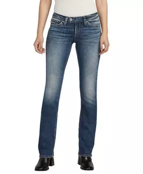 Женские узкие джинсы Bootcut с низкой посадкой Tuesday Silver Jeans Co., цвет Indigo