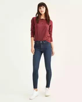 Женские узкие джинсы Dockers, синий