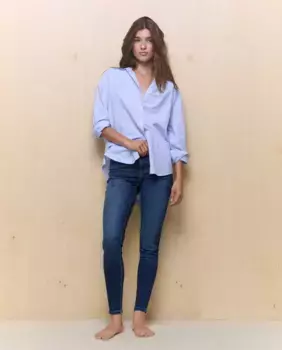 Женские узкие джинсы Easy Wear, темно-синий