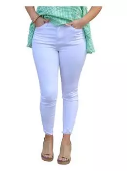 Женские узкие джинсы Essential Skinny в белом цвете Judy Blue