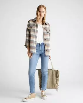 Женские узкие джинсы Green Coast, светло-синий