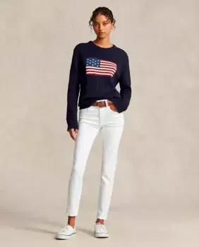 Женские узкие джинсы Polo Ralph Lauren, синий