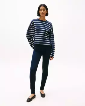 Женские узкие джинсы с обычной талией Tommy Hilfiger, тёмно-синий