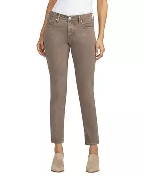 Женские узкие прямые брюки Cassie со средней посадкой JAG, тан/бежевый