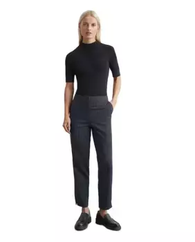 Женские узкие прямые брюки в полоску MARC O'POLO, серый