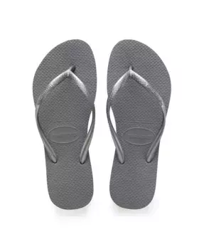 Женские узкие шлепанцы Flip-flop Havaianas, серый