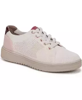 Женские VIP моющиеся платформенные кроссовки на шнуровке в стиле Court LifeStride, коричневый/бежевый