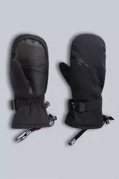 Женские варежки-лыжницы Animal, черный