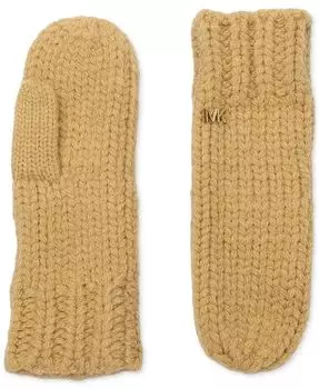 Женские варежки MICHAEL с логотипом Super Chunk Michael Kors, черный