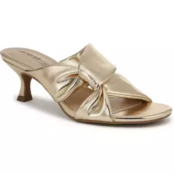 Женские вечерние босоножки на высоком каблуке Nori Lifestride, цвет platino gold