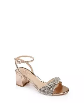 Женские вечерние сандалии Ansley Jewel Badgley Mischka