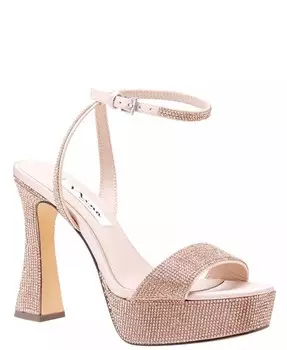 Женские вечерние сандалии на платформе Angella Nina, розовый