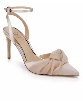 Женские вечерние туфли Federica с узлом Jewel Badgley Mischka, розовый