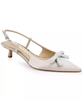 Женские вечерние туфли Krystia Jewel Badgley Mischka, коричневый/бежевый