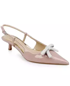 Женские вечерние туфли Krystia Jewel Badgley Mischka, розовый