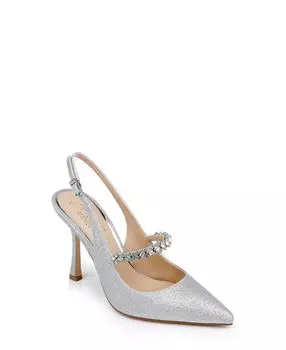Женские вечерние туфли Verena с острым носком Jewel Badgley Mischka