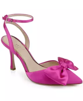 Женские вечерние туфли Yanna с острым носом Jewel Badgley Mischka, розовый