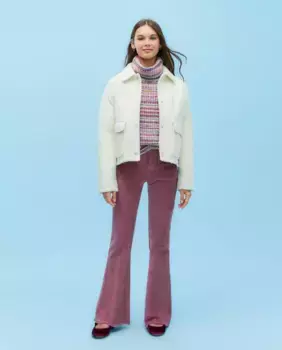 Женские вельветовые брюки плотника Green Coast, фиолетовый