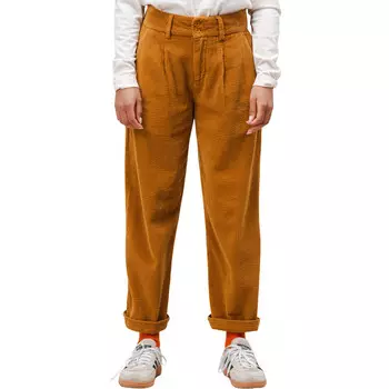 Женские вельветовые брюки со складками Brava Fabrics, цвет Camel