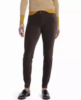 Женские вельветовые леггинсы Hue Hue, коричневый