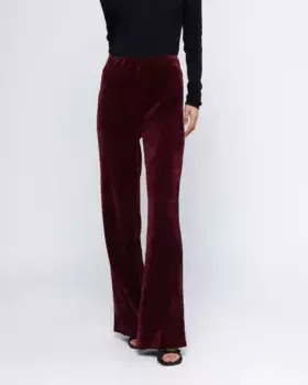 Женские вельветовые прямые брюки Wild Pony, цвет Granate