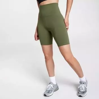 Женские велосипедки с высокой посадкой Calia Essential, темно-оливковый