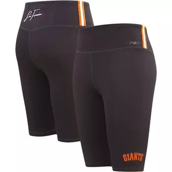 Женские велосипедные шорты Pro Standard черного цвета San Francisco Giants City Scape